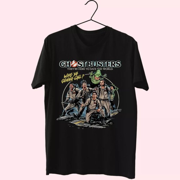 Ghostbusters To Save The World Classic 90S T Shirt Style