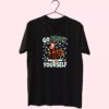 Go Pluck Yourself Funny Christmas T Shirt Xmas Design