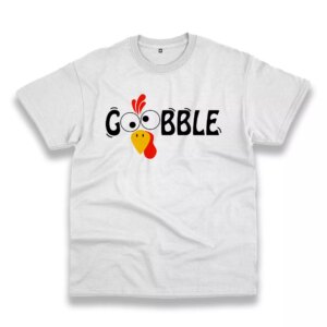 Gobble Turkey Thanksgiving Thanksgiving Vintage T Shirt