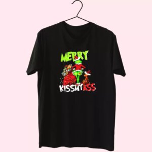 Grinch Merry Kiss My Ass T Shirt Xmas Design 3 Grinch Merry Kiss My Ass T Shirt Xmas Design 4