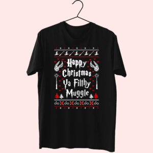 Happy Christmas Ya Filthy Muggle Essential T Shirt Happy Christmas Ya Filthy Muggle Essential T Shirt
