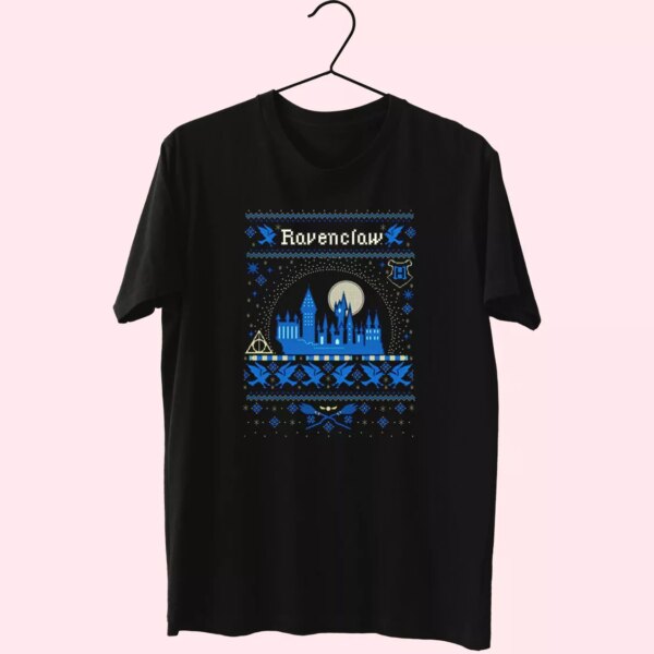 Harry Potter Ravenclaw Ugly Christmas T Shirt Xmas Design