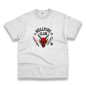 Hellfire Club Stranger Things Casual T Shirt 3 Hellfire Club Stranger Things Casual T Shirt 4