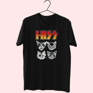 Hiss Cat Funny Cats Kittens Rock Funny T Shirt 3 Hiss Cat Funny Cats Kittens Rock Funny T Shirt 4