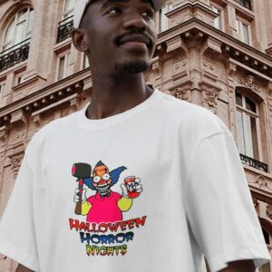 Horror Nights Krusty Casual T Shirt 2 Horror Nights Krusty Casual T Shirt 3