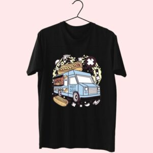 Hotdog Van Funny Graphic T Shirt 3 Hotdog Van Funny Graphic T Shirt 4