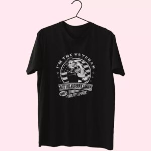 I'M The Veteran Not The Veteran'S Wife Vetrerans Day T Shirt 3 IM The Veteran Not The VeteranS Wife Vetrerans Day T Shirt 4