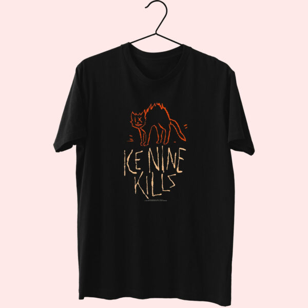 Ice Nine Kills Cat Graphic Essentials T Shirt