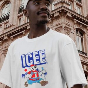 Icee Bear Happy Hiking Casual T Shirt 3