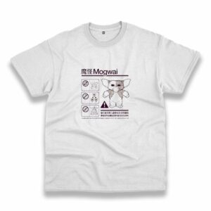 Japanese Mogwai Care Instruction Gremlins Gizmo Casual T Shirt Japanese Mogwai Care Instruction Gremlins Gizmo Casual T Shirt