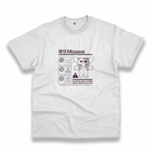 Japanese Mogwai Care Instruction Gremlins Gizmo Casual T Shirt 3 Japanese Mogwai Care Instruction Gremlins Gizmo Casual T Shirt 4