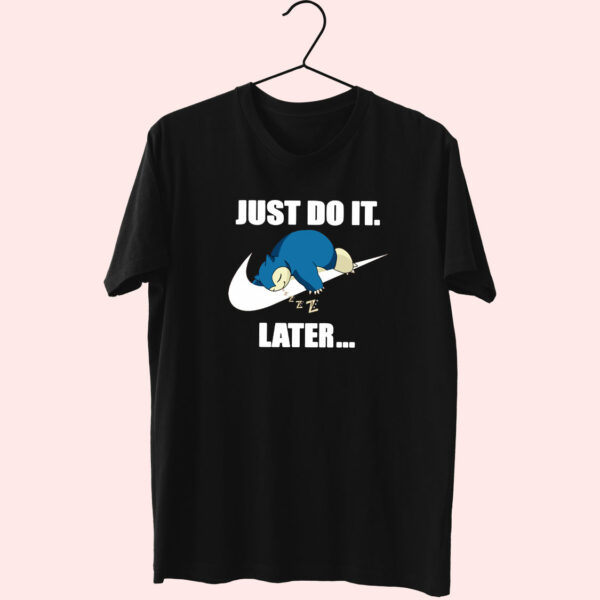 Just Do It Later Trendy 70S T Shirt Outfit