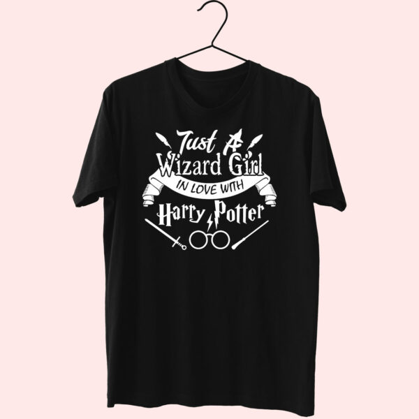 Just Wizard Girl Love Harry Potter Essential T Shirt