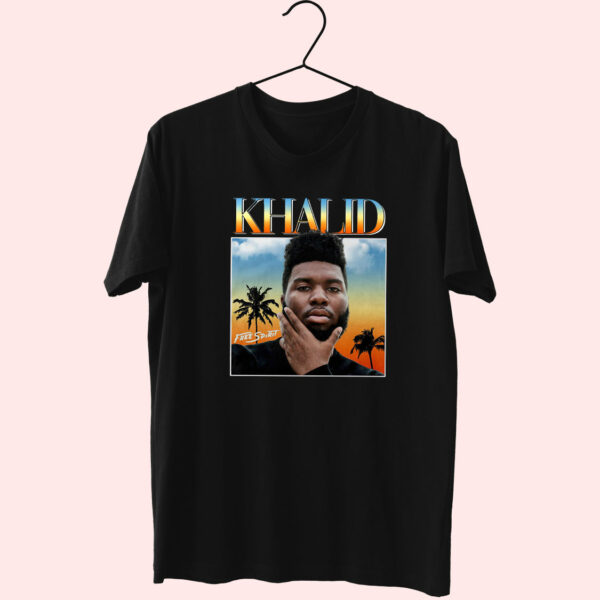 Khalid Dj Homage Trendy 70S T Shirt Outfit