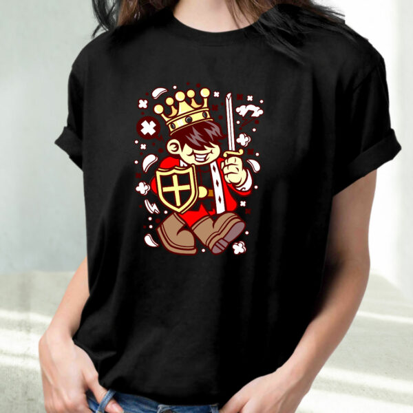 King Kid Funny Graphic T Shirt