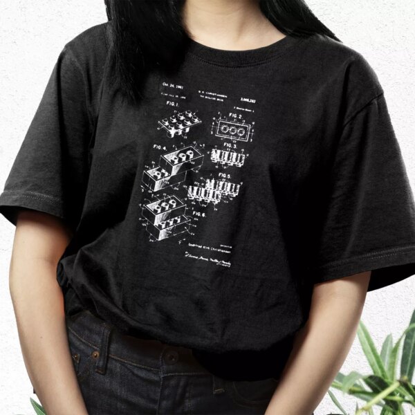 Lego Brick Patent Cool T Shirt