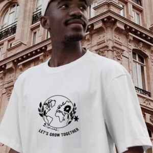 Let'S Grow Together Casual Earth Day T Shirt 2 LetS Grow Together Casual Earth Day T Shirt 3