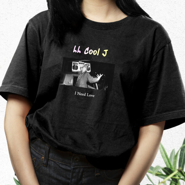 Ll Cool J I Need Love Hip Hop Rapper T Shirt