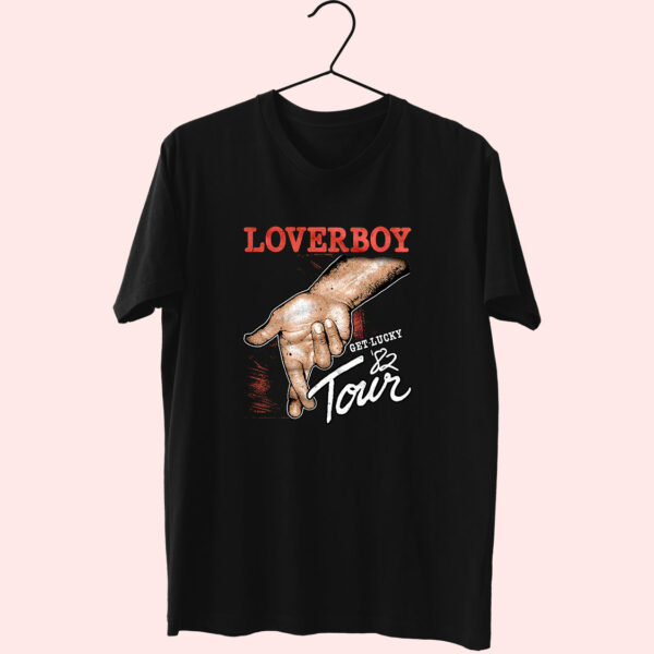 Loverboy Get Lucky Tour 1982 Album Style 70S T Shirt Outfit