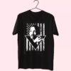 Martin Luther King Jr Distressed Usa Flag Mlk Day T Shirt
