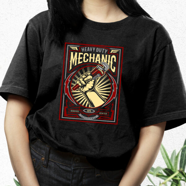 Mechanic Funny Graphic T Shirt