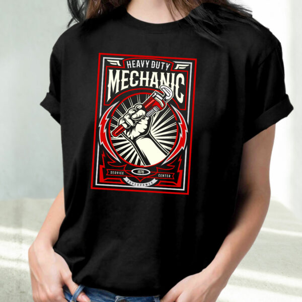 Mechanic Funny Graphic T Shirt