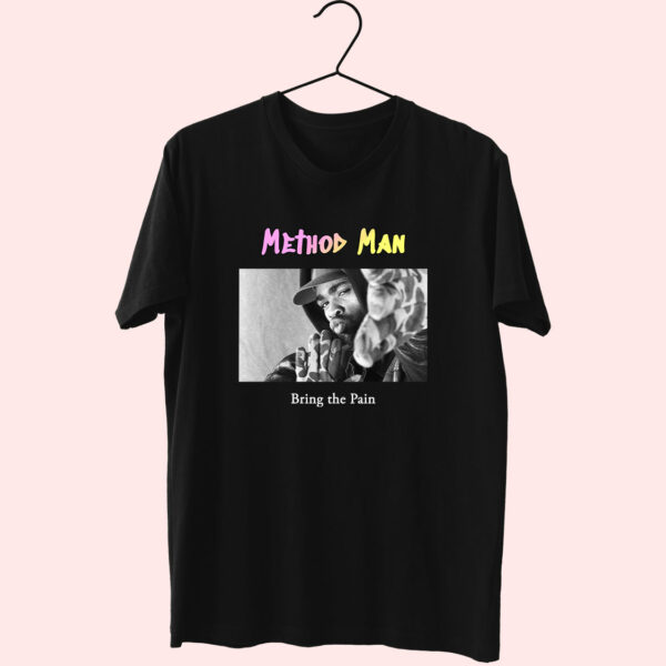 Method Man Bring The Pain Hip Hop Rapper T Shirt