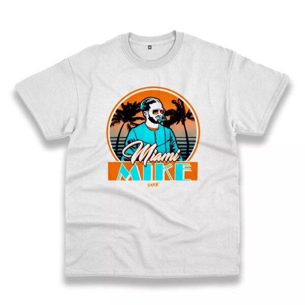 Miami Mike Beach Thanksgiving Vintage T Shirt