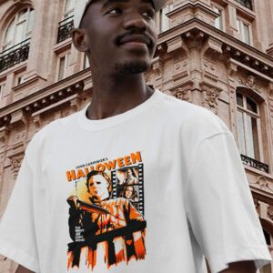 Michael Myers Halloween He Came Home Clip Casual T Shirt 2 Michael Myers Halloween He Came Home Clip Casual T Shirt 3