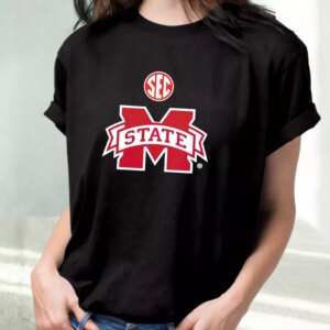 Mike Leach Wearing Sec Logo And Mississippi State Casual Trendy T Shirt 2 Mike Leach Wearing Sec Logo And Mississippi State Casual Trendy T Shirt 3