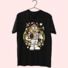 Monkey Astronaut Funny Graphic T Shirt