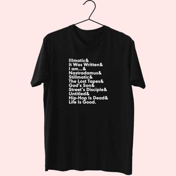 Nas The Discography Essentials T Shirt