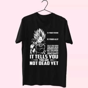 New Dragon Ball Vegeta Pain Quote Classic 90S T Shirt Style New Dragon Ball Vegeta Pain Quote Classic 90S T Shirt Style