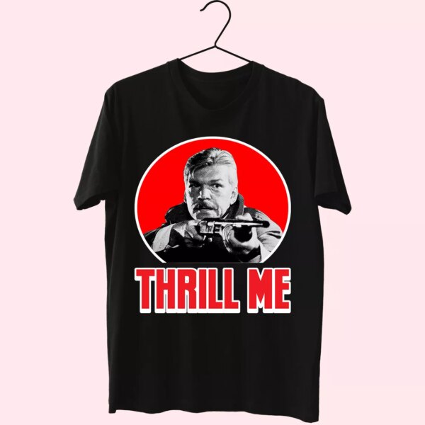 Night Of The Creeps Thrill Me Zombie Sci Fi Horror Film Alien 80S Classic 90S T Shirt Style