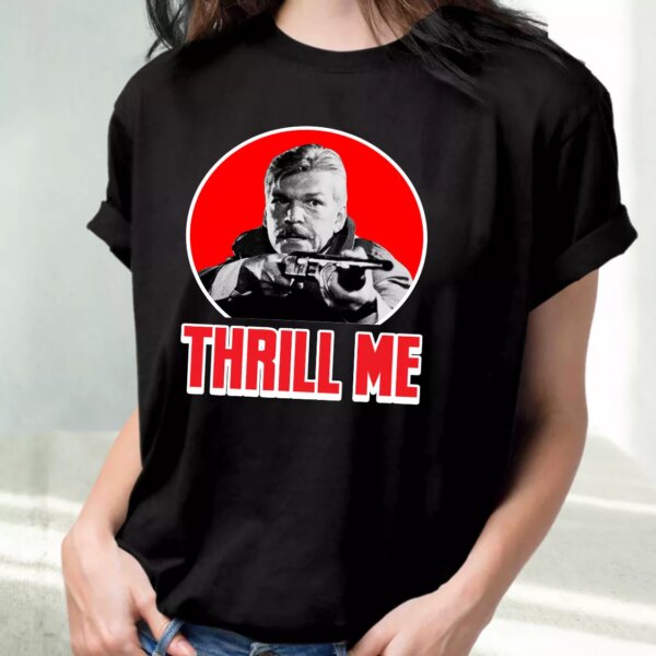 Night Of The Creeps Thrill Me Zombie Sci Fi Horror Film Alien 80S Classic 90S T Shirt Style