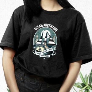 Ocean Adventure Funny Graphic T Shirt