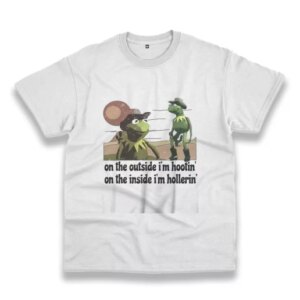 On The Outside I'M Hootin On The Inside I'M Hollerin Funny Christmas T Shirt 3 On The Outside IM Hootin On The Inside IM Hollerin Funny Christmas T Shirt 4