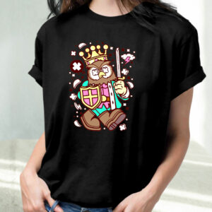 Owl King Funny Graphic T Shirt 2 Owl King Funny Graphic T Shirt 3