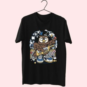 Owl Pop Star Funny Graphic T Shirt 3 Owl Pop Star Funny Graphic T Shirt 4
