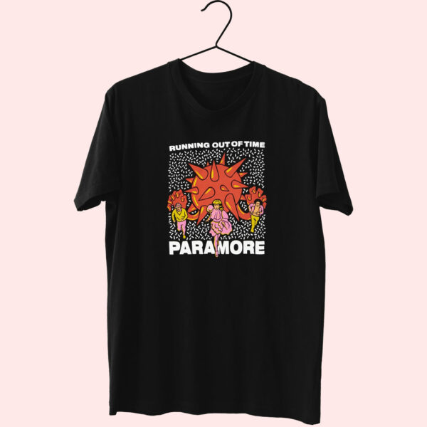 Paramore Running Out Of Time Essentials T Shirt