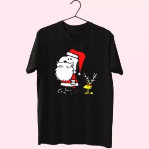 Peanuts Snoopy And Woodstock Santa Antlers T Shirt Xmas Design 3 Peanuts Snoopy And Woodstock Santa Antlers T Shirt Xmas Design 4