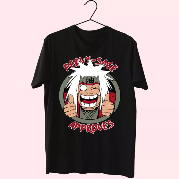 Pervy Sage Approves Jiraiya From Naruto Classic 90S T Shirt Style