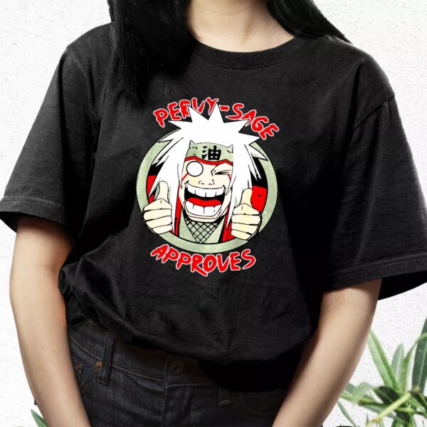 Pervy Sage Approves Jiraiya From Naruto Classic 90S T Shirt Style