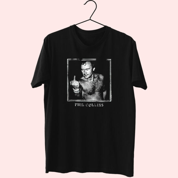 Phil Collins Middle Finger Essentials T Shirt