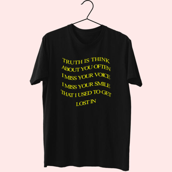 Phora Fake Smiles Lyrics Back 90S Style 70S T Shirt Outfit