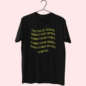 Phora Fake Smiles Lyrics Back 90S Style 70S T Shirt Outfit