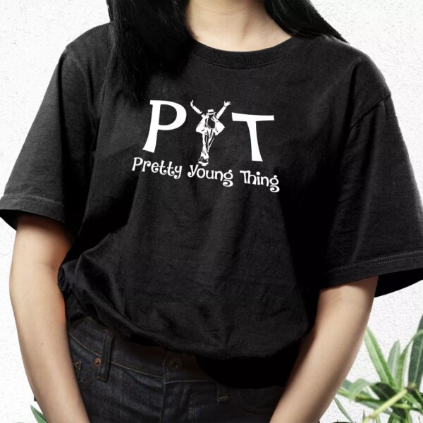 Pretty Young Thing Michael Jackson Classic 90S T Shirt Style