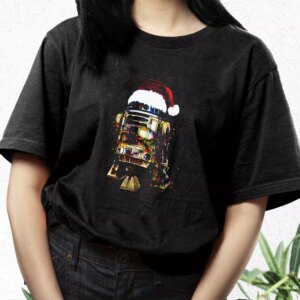 R2D2 Christmas Lights T Shirt Xmas Design 2 R2D2 Christmas Lights T Shirt Xmas Design 3