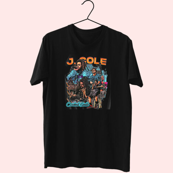 Rapper J Cole Crooked Smile Summer Essentials T Shirt