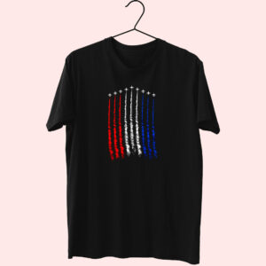 Red White Blue Air Force Flyover Cute T Shirt